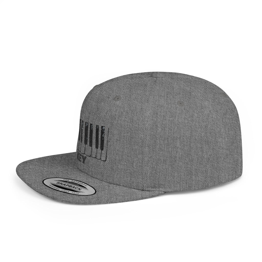 Low Key Piano Snapback Hat by Printify