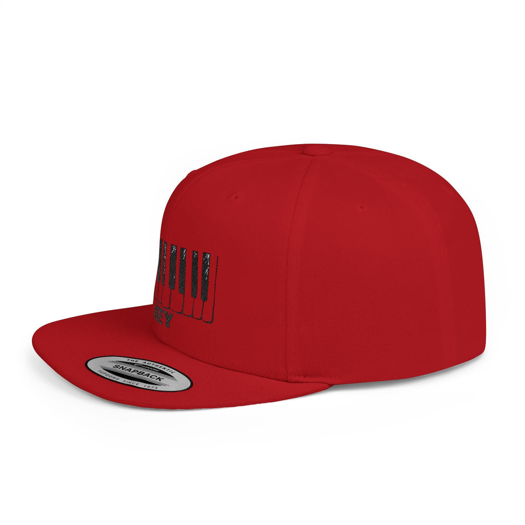 Low Key Piano Snapback Hat by Printify