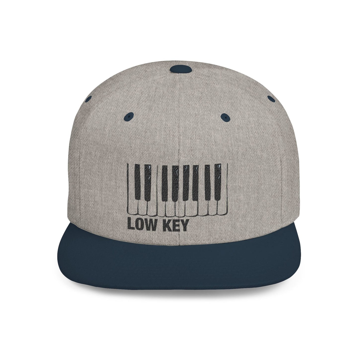 Low Key Piano Snapback Hat - Popbydesign