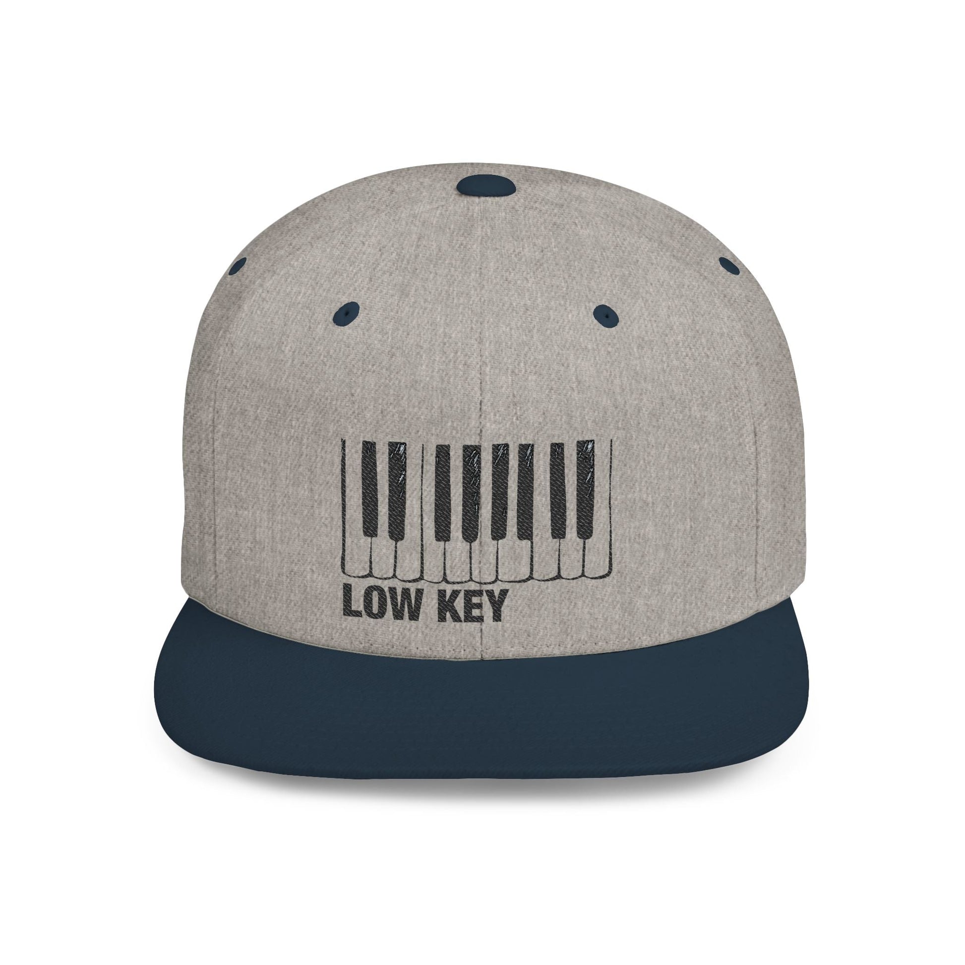 Low Key Piano Snapback Hat - Popbydesign