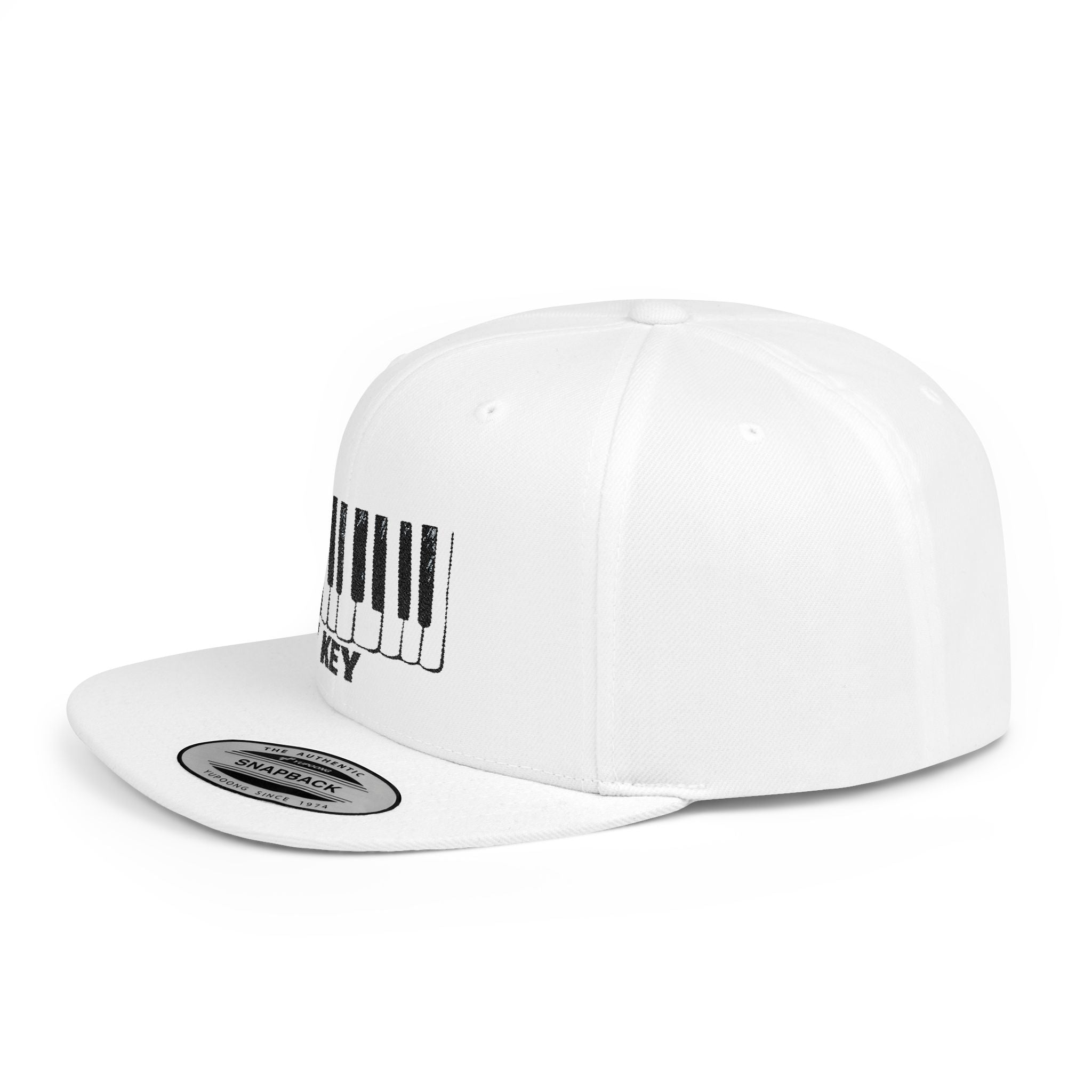 Low Key Piano Snapback Hat by Printify