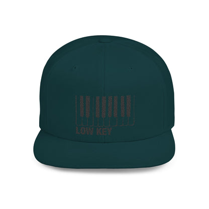 Low Key Piano Snapback Hat - Popbydesign