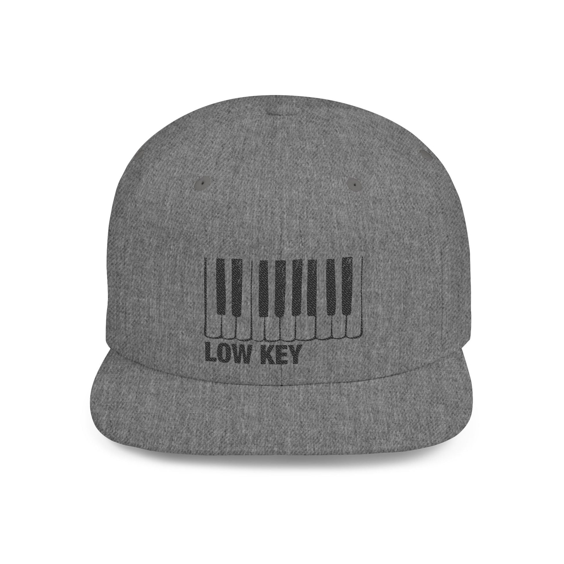 Low Key Piano Snapback Hat - Popbydesign