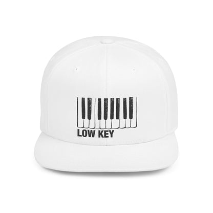 Low Key Piano Snapback Hat - Popbydesign