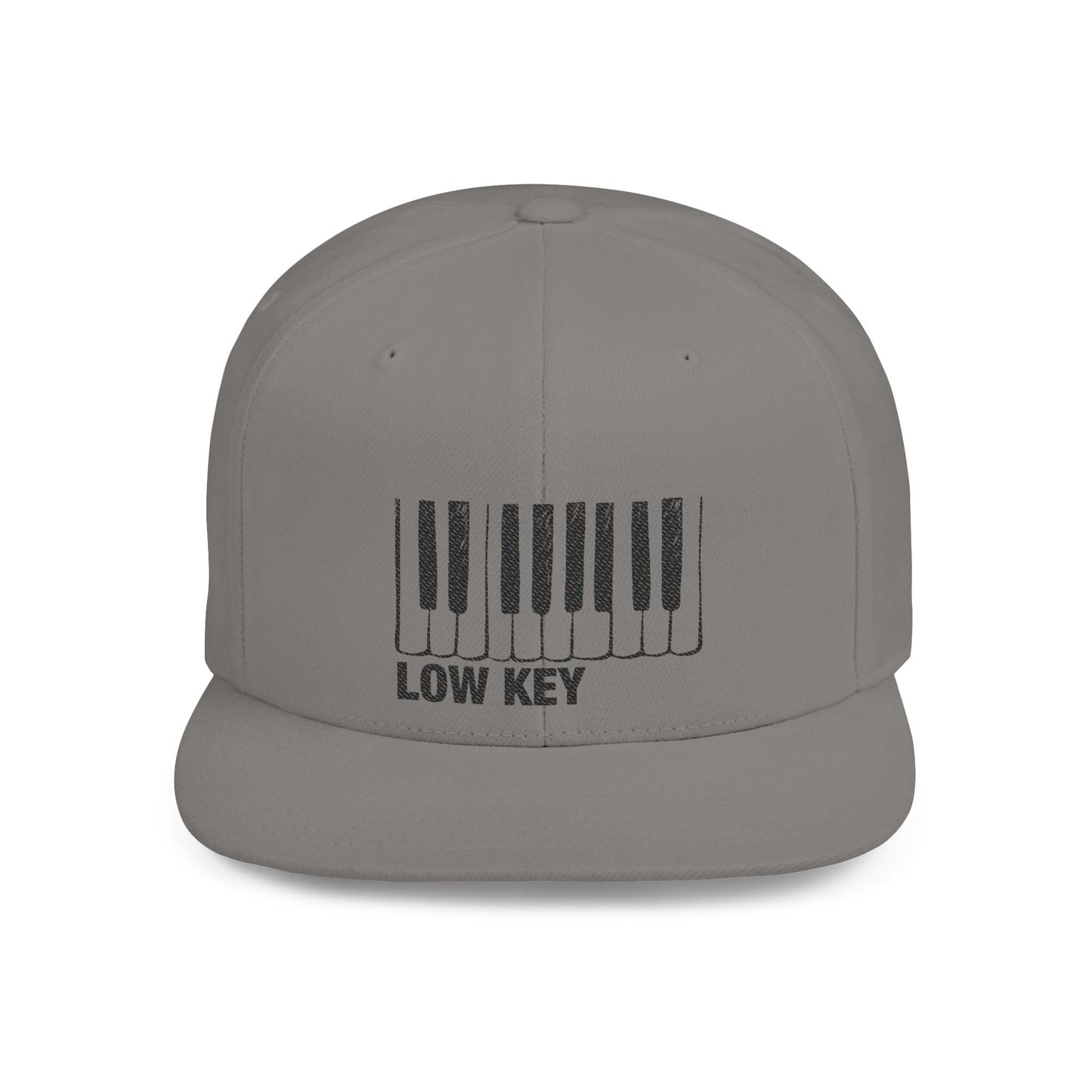 Low Key Piano Snapback Hat - Popbydesign