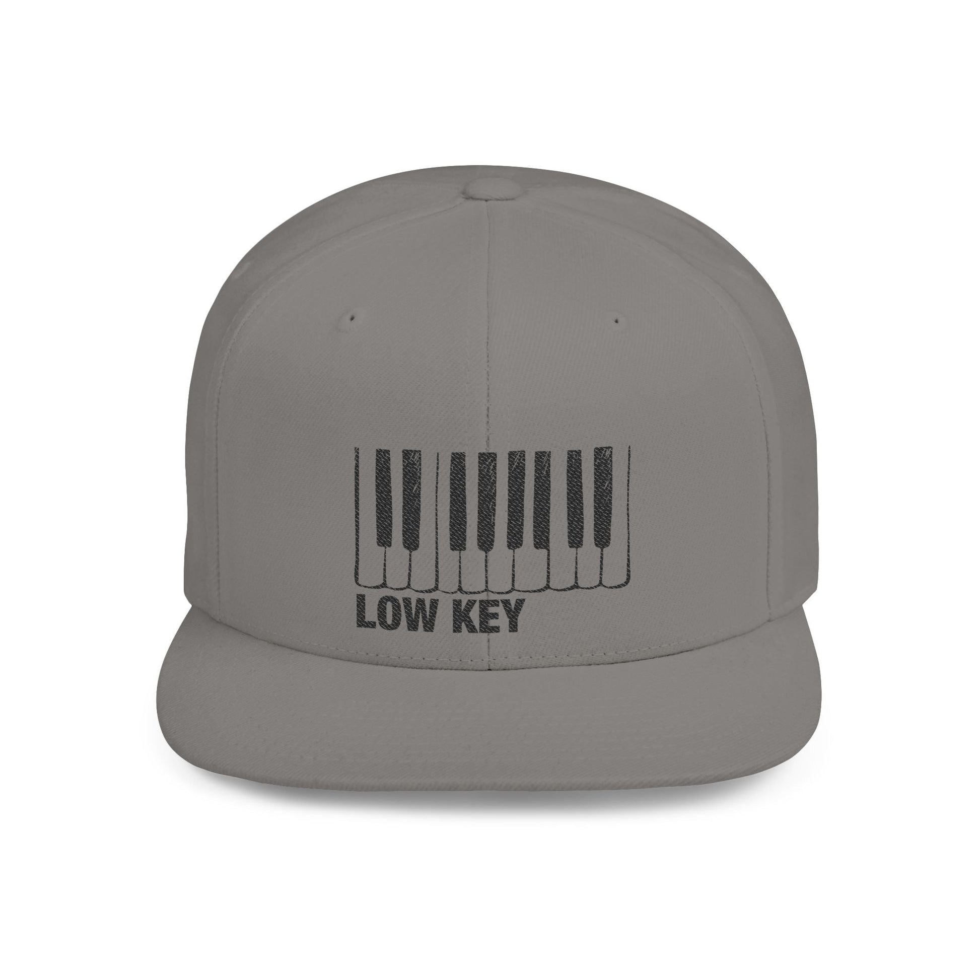 Low Key Piano Snapback Hat - Popbydesign