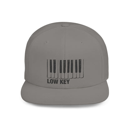 Low Key Piano Snapback Hat - Popbydesign