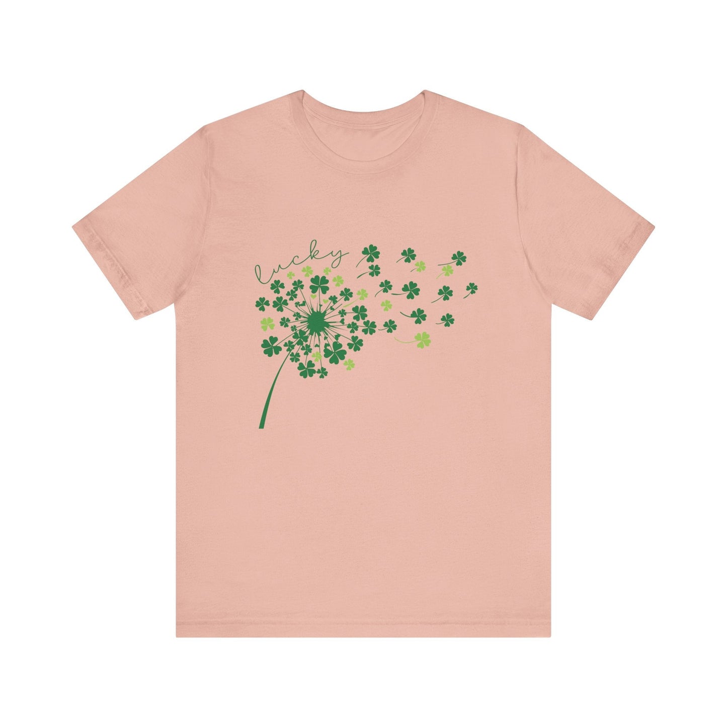 Lucky Shirt, St Patricks Day Shirt, Shamrock Heart T-Shirt - Popbydesign