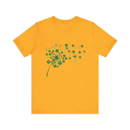 Lucky Shirt, St Patricks Day Shirt, Shamrock Heart T-Shirt - Popbydesign