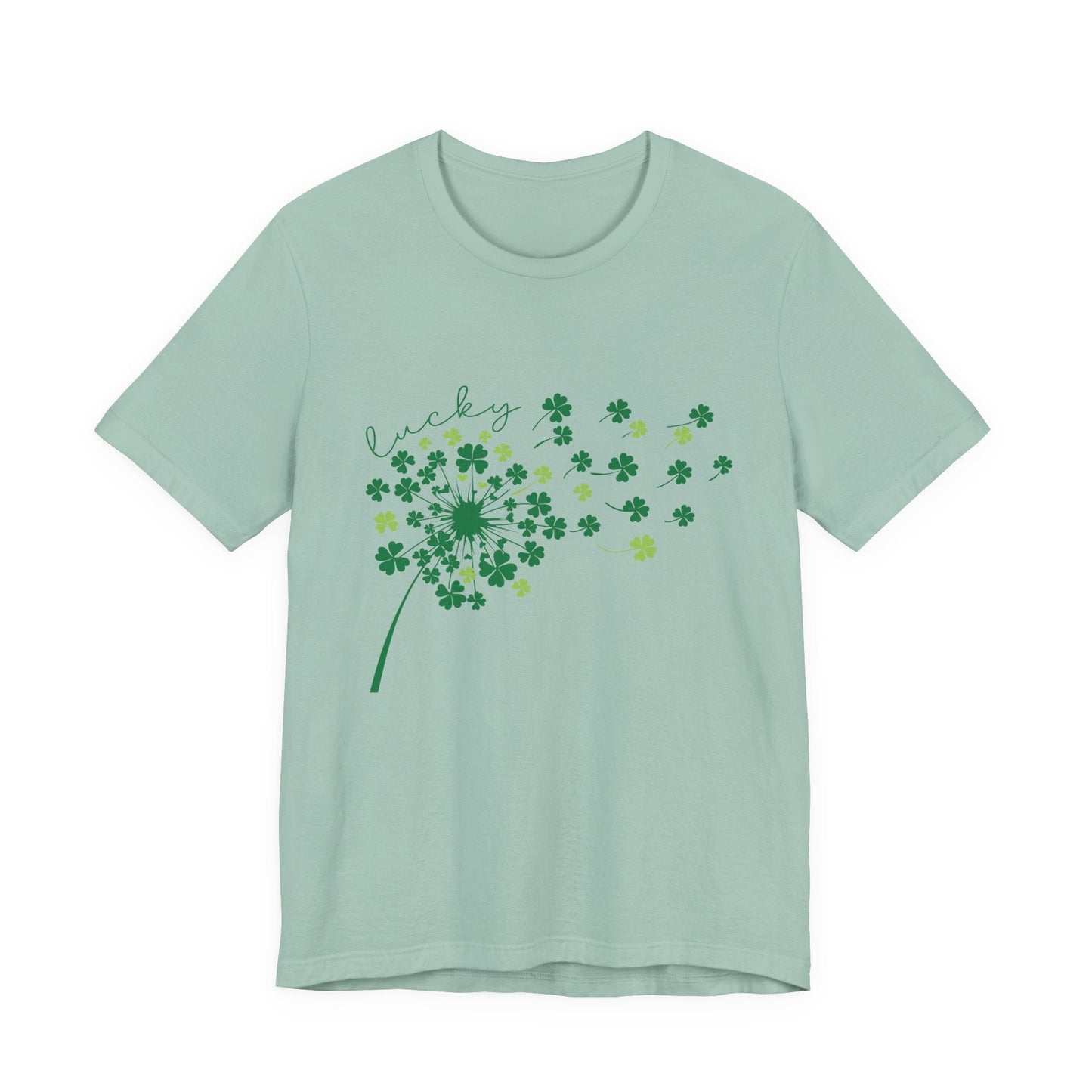 Lucky Shirt, St Patricks Day Shirt, Shamrock Heart T-Shirt - Popbydesign
