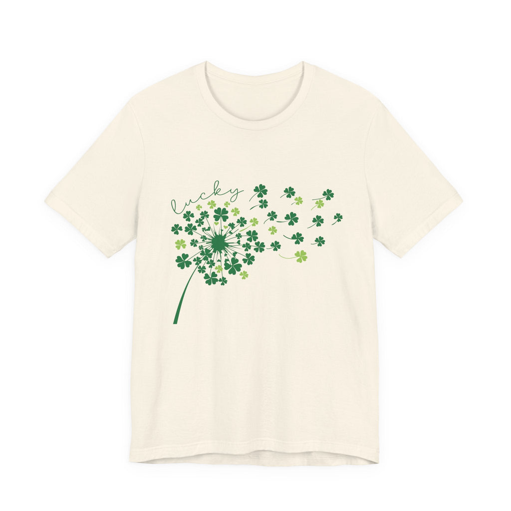 Lucky Shirt, St Patricks Day Shirt, Shamrock Heart T-Shirt by PopCultureByDesign36