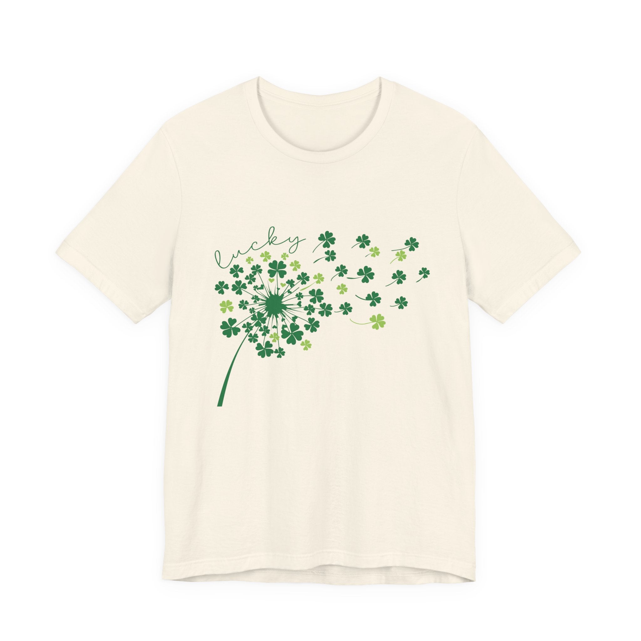 Lucky Shirt, St Patricks Day Shirt, Shamrock Heart T-Shirt by PopCultureByDesign36