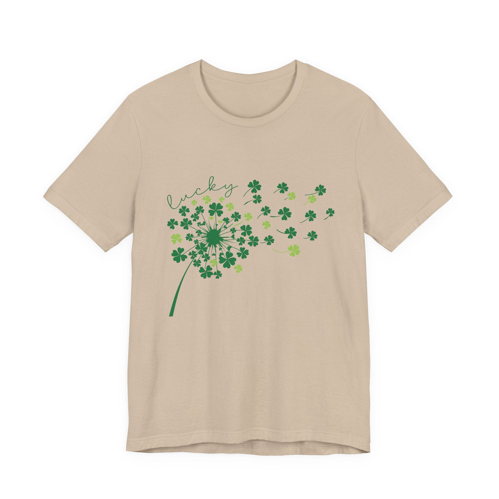 Lucky Shirt, St Patricks Day Shirt, Shamrock Heart T-Shirt by PopCultureByDesign36
