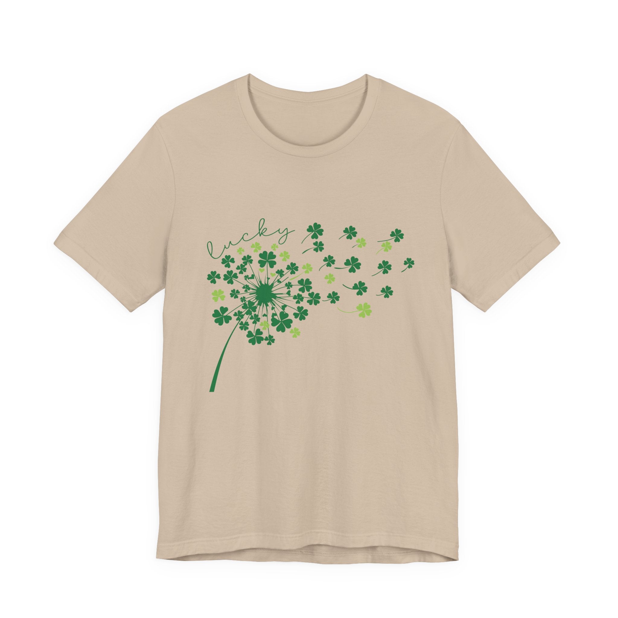 Lucky Shirt, St Patricks Day Shirt, Shamrock Heart T-Shirt by PopCultureByDesign36