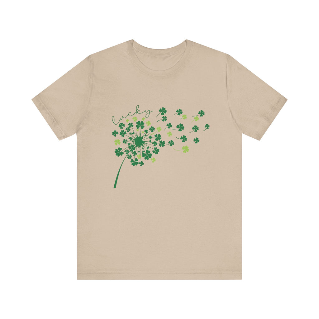 Lucky Shirt, St Patricks Day Shirt, Shamrock Heart T-Shirt by PopCultureByDesign36
