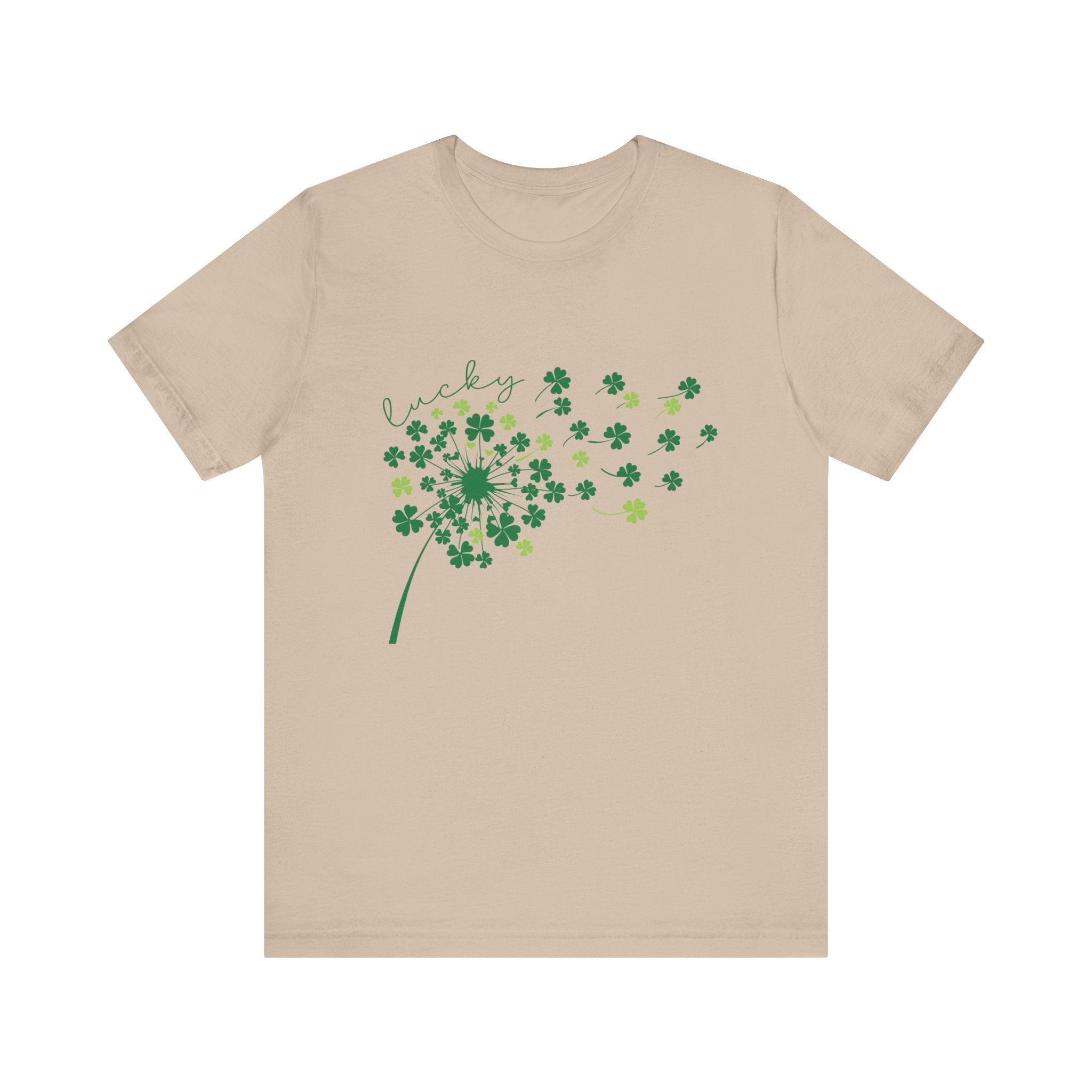 Lucky Shirt, St Patricks Day Shirt, Shamrock Heart T-Shirt by PopCultureByDesign36