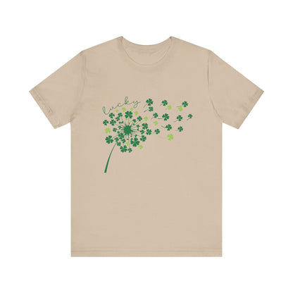 Lucky Shirt, St Patricks Day Shirt, Shamrock Heart T-Shirt - Popbydesign