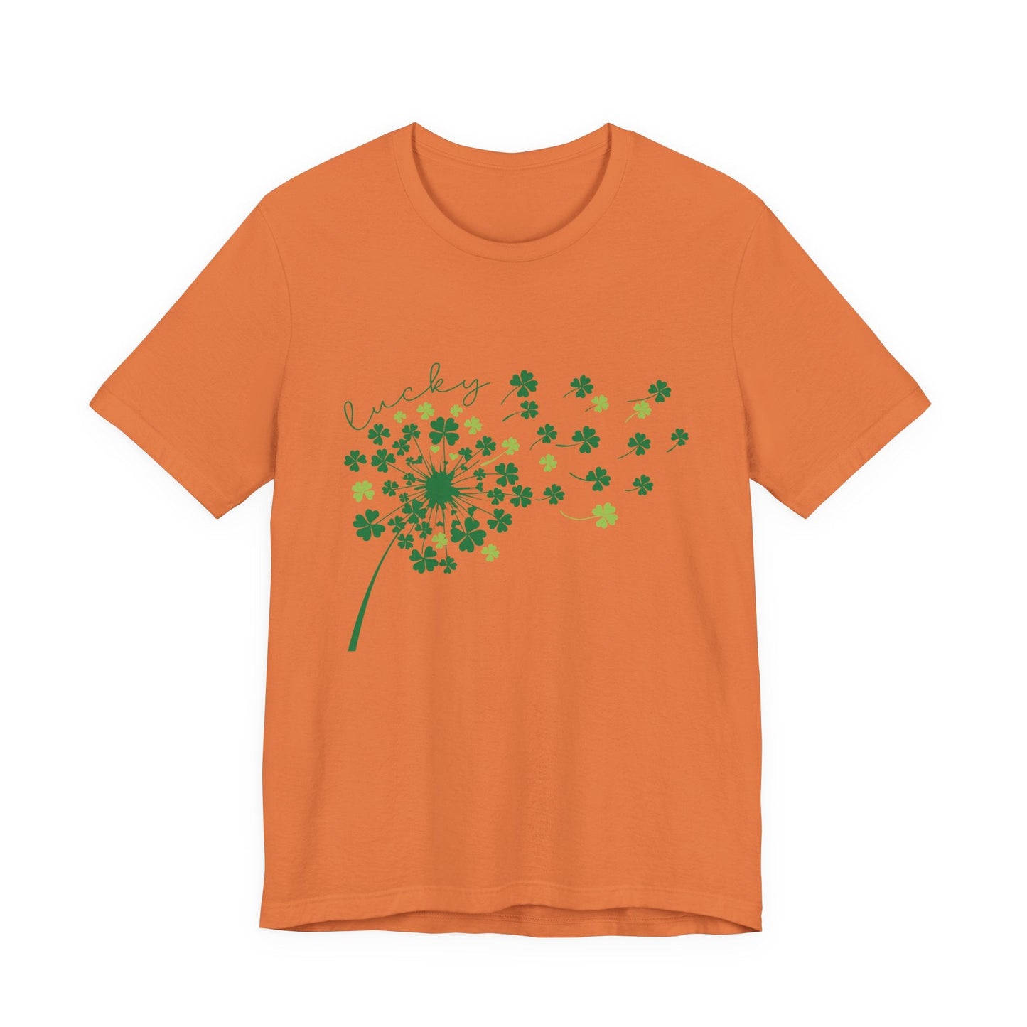 Lucky Shirt, St Patricks Day Shirt, Shamrock Heart T-Shirt - Popbydesign