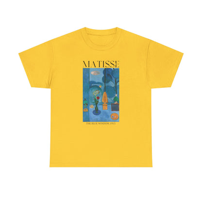 Matisse Art Shirt ,The Blue Window, Art T-shirt, henri matisse - Popbydesign