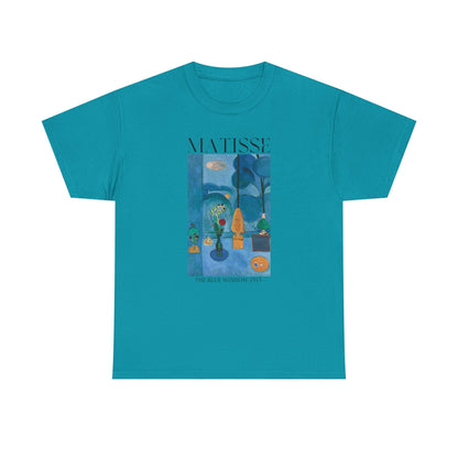 Matisse Art Shirt ,The Blue Window, Art T-shirt, henri matisse - Popbydesign