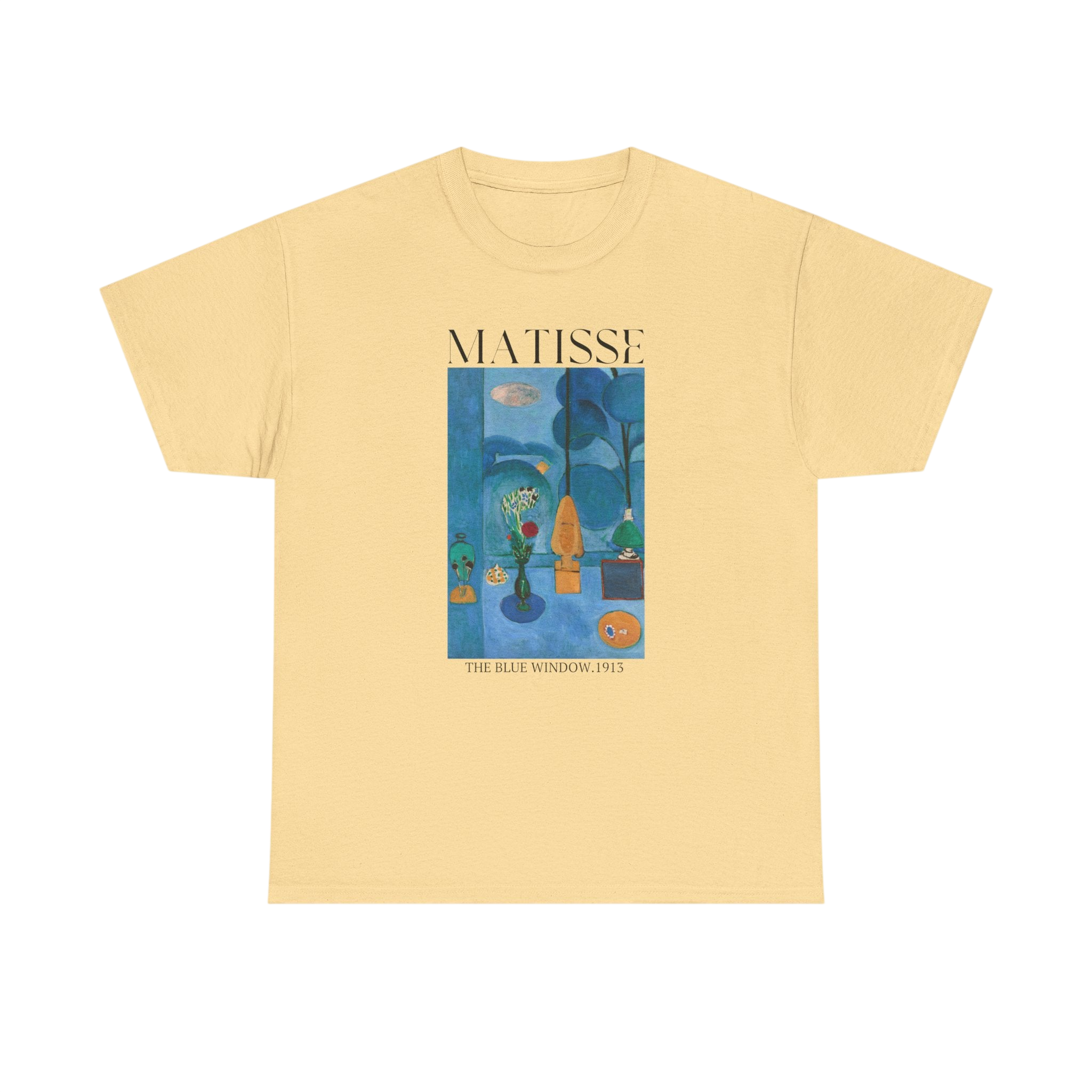 Matisse Blue Window Tee by PopCultureByDesign36