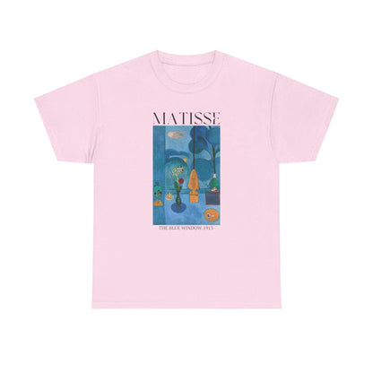 Matisse Art Shirt ,The Blue Window, Art T-shirt, henri matisse - Popbydesign