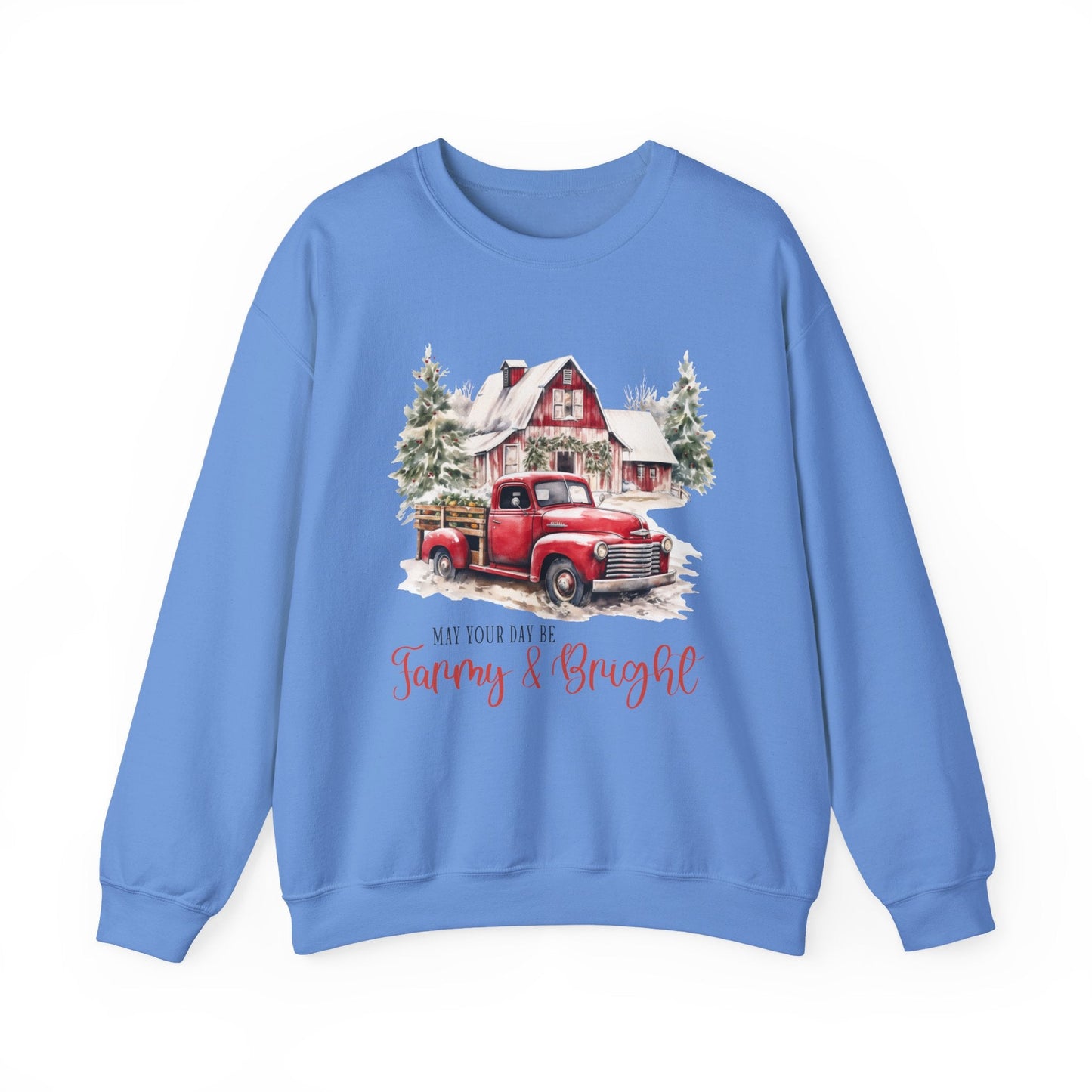 May your day be farmy and bright, Country Farm Christmas shirt - Popbydesign