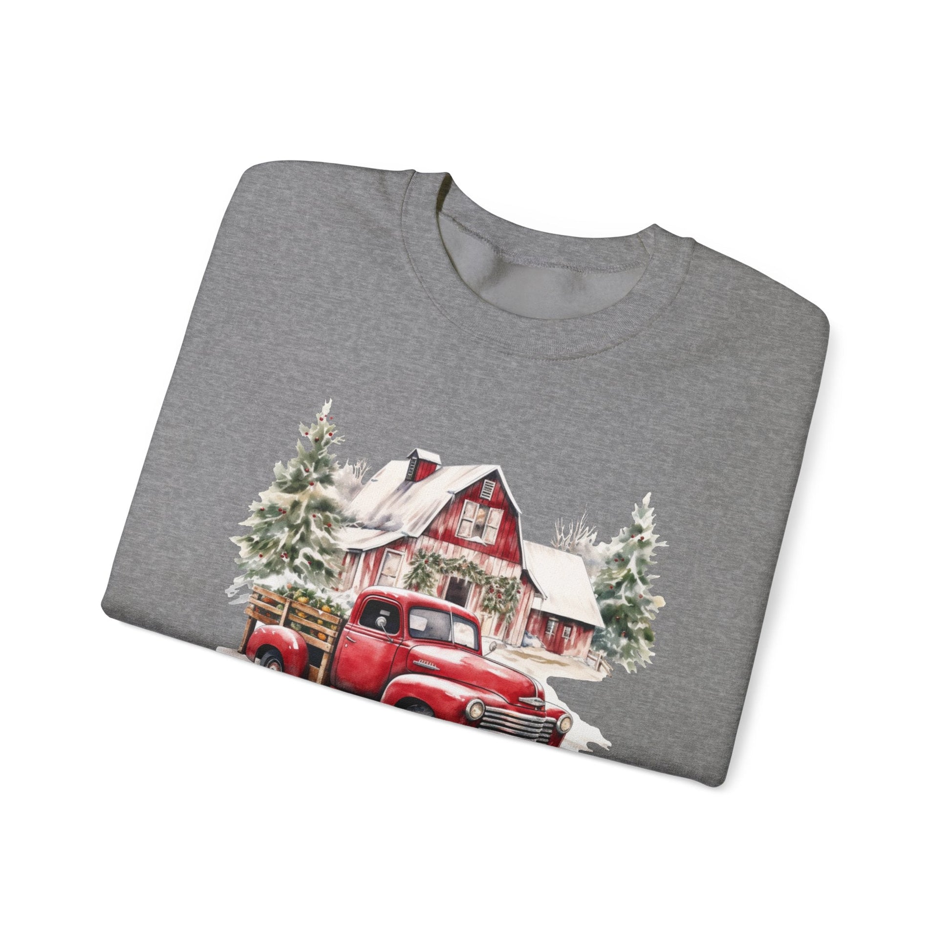 May your day be farmy and bright, Country Farm Christmas shirt - Popbydesign
