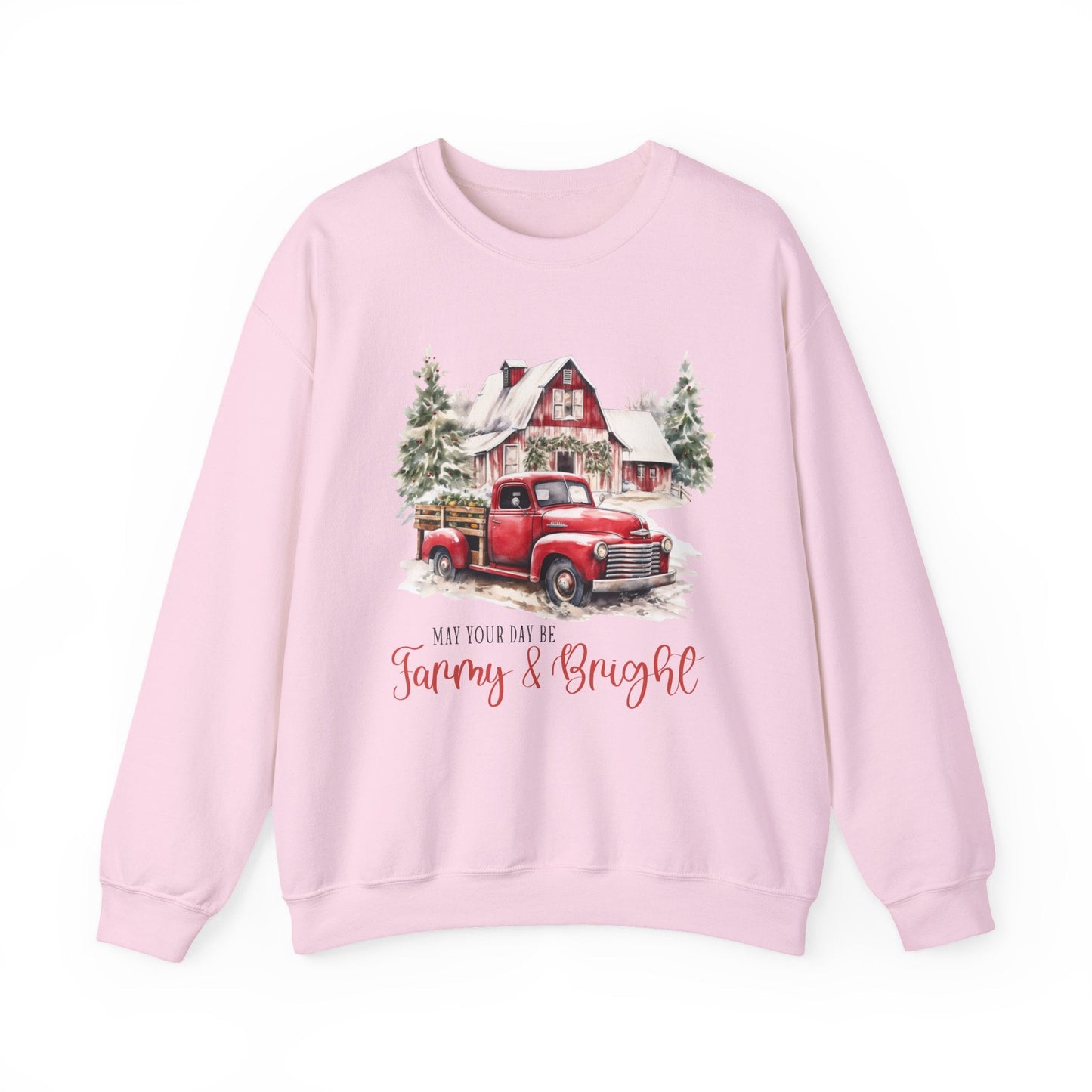 May your day be farmy and bright, Country Farm Christmas shirt - Popbydesign