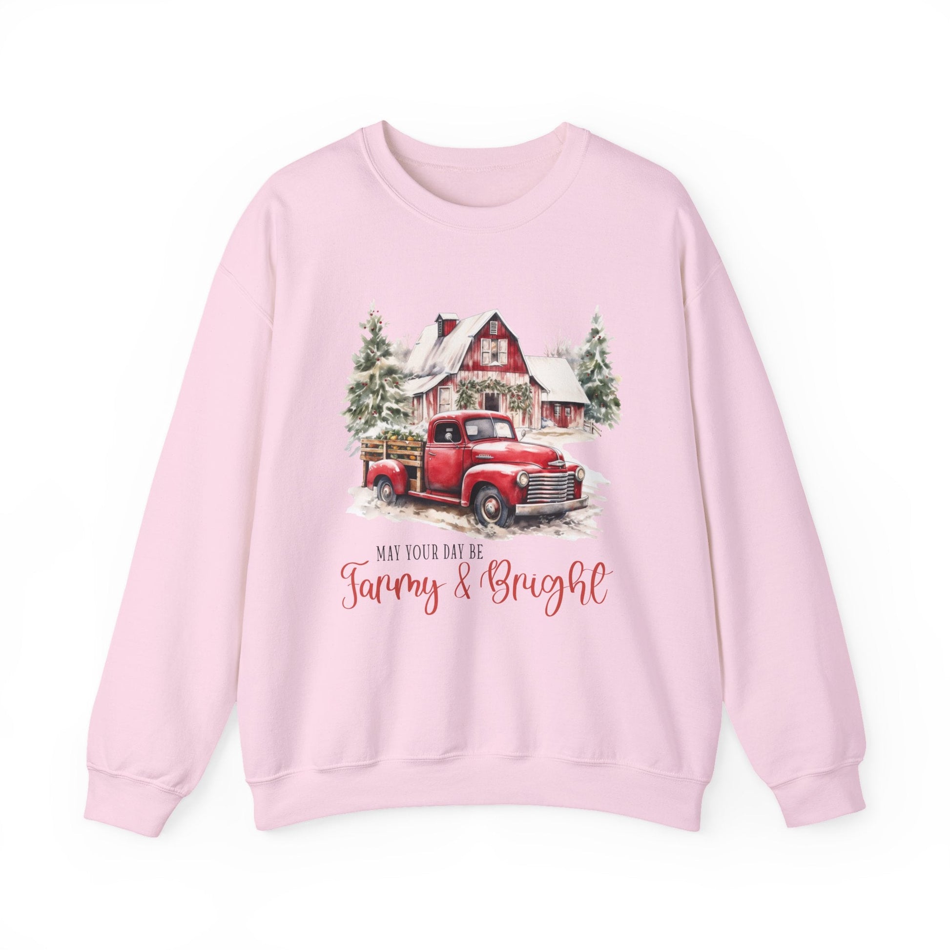 May your day be farmy and bright, Country Farm Christmas shirt - Popbydesign