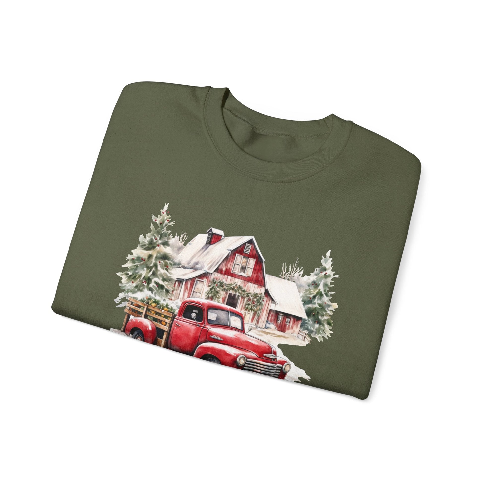 May your day be farmy and bright, Country Farm Christmas shirt - Popbydesign