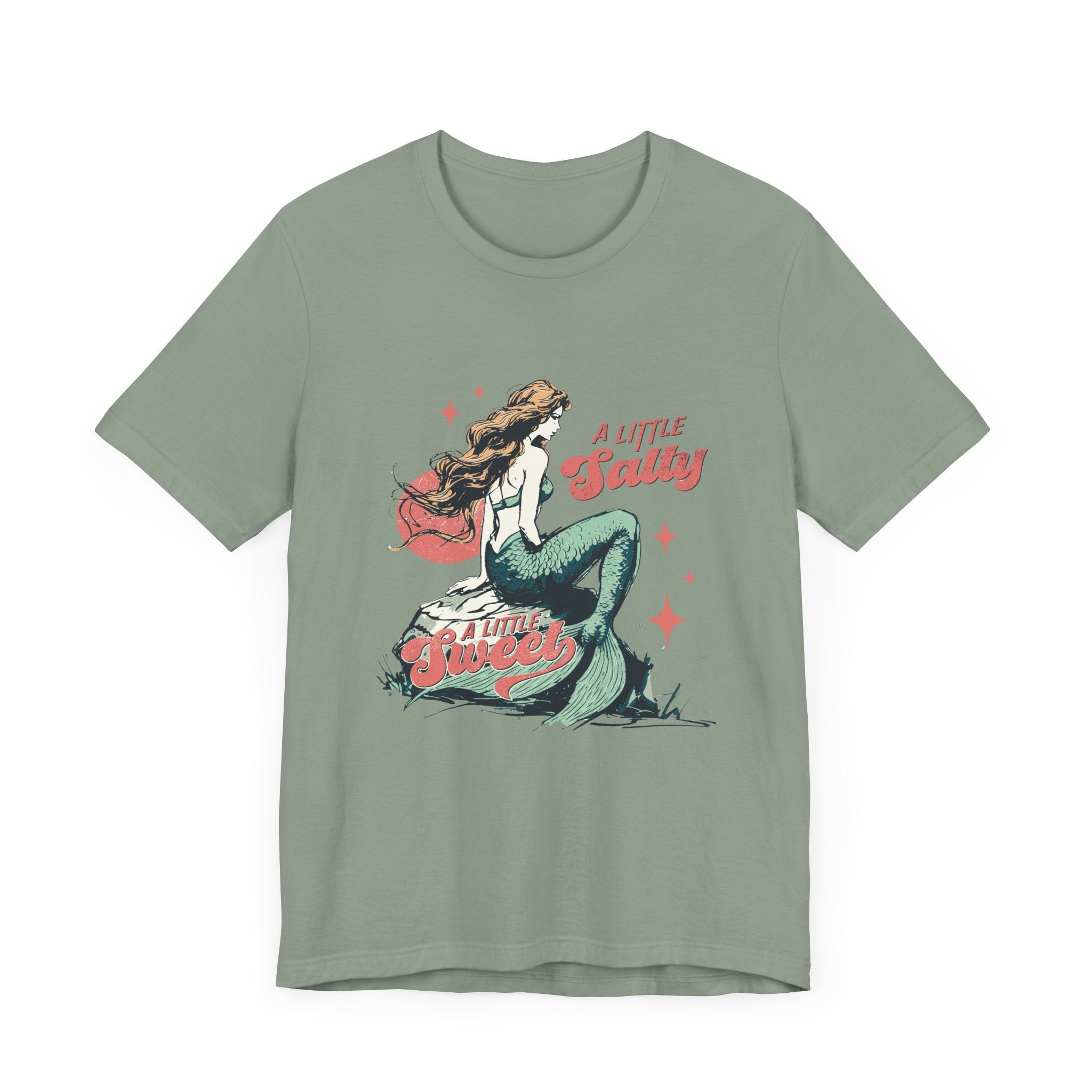 Mermaid TShirt, Summer Vibes Mermaid Shirt, Beach Sea Life by PopCultureByDesign36