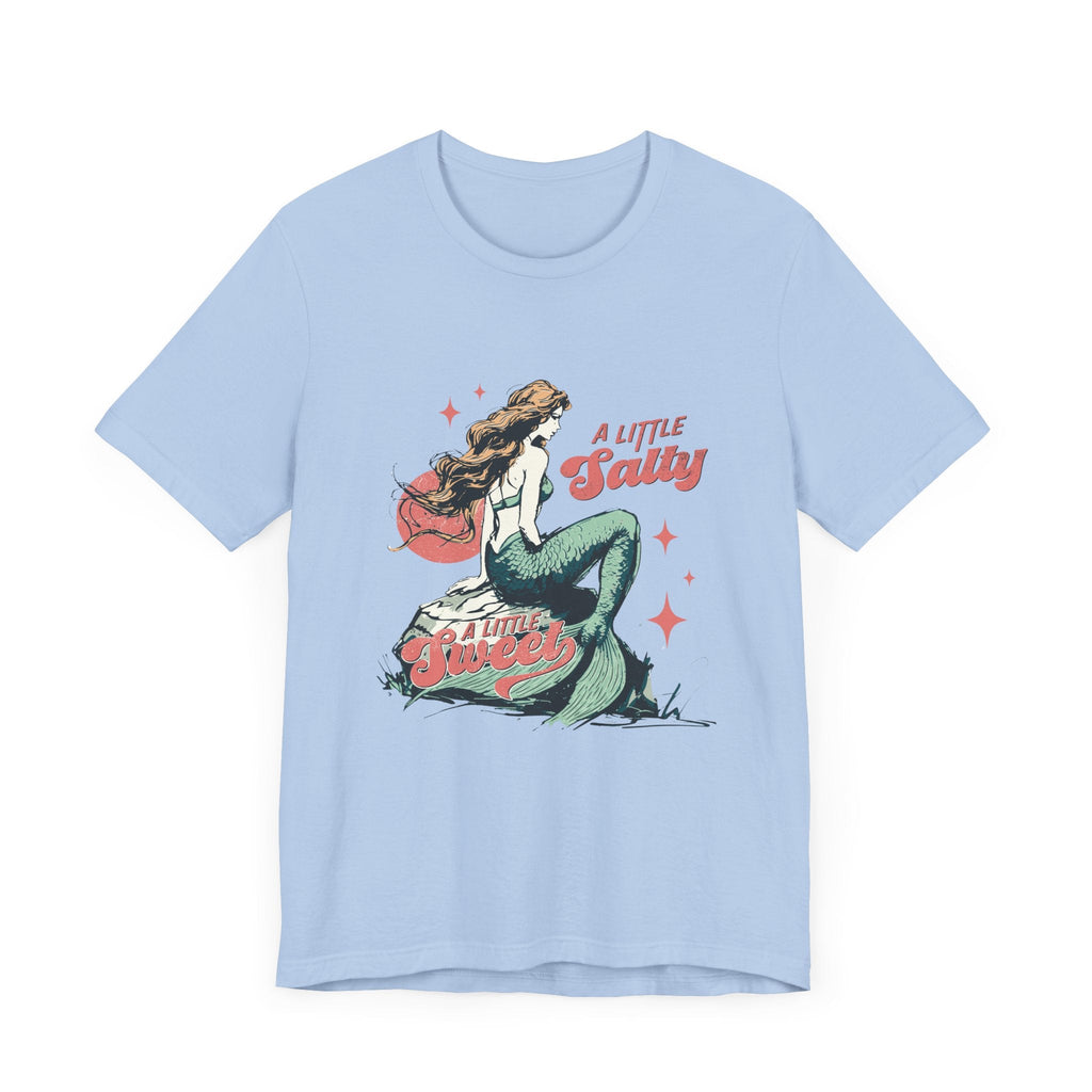 Mermaid TShirt, Summer Vibes Mermaid Shirt, Beach Sea Life by PopCultureByDesign36