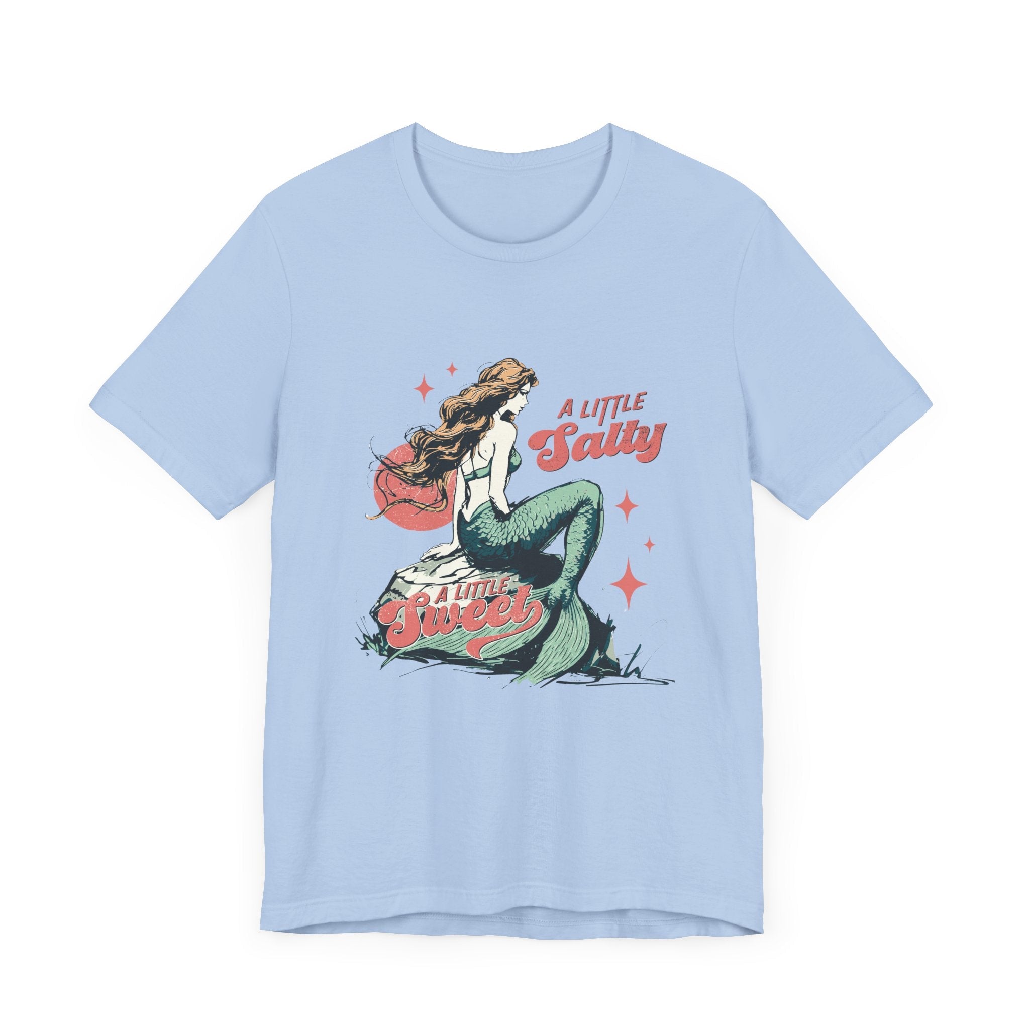 Mermaid TShirt, Summer Vibes Mermaid Shirt, Beach Sea Life by PopCultureByDesign36
