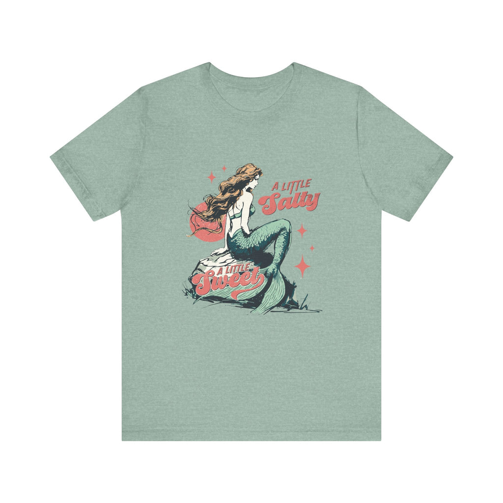 Mermaid TShirt, Summer Vibes Mermaid Shirt, Beach Sea Life by PopCultureByDesign36