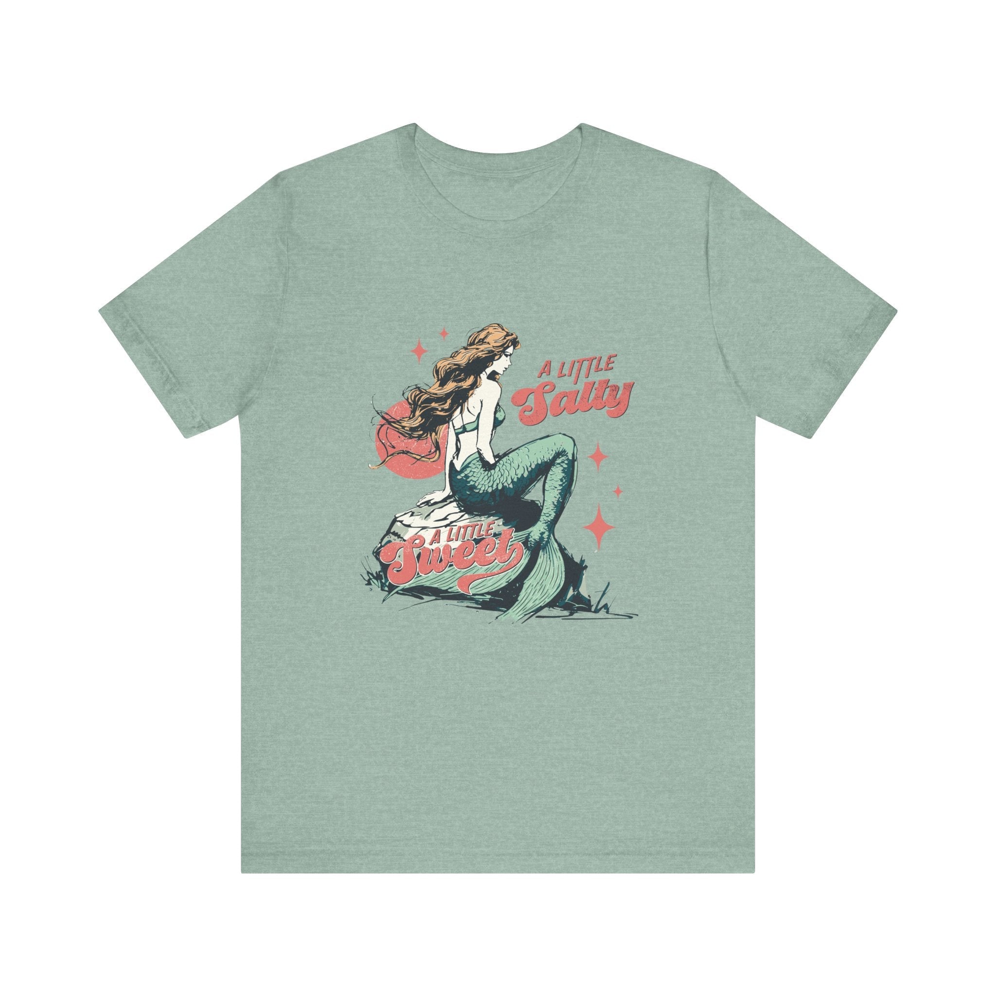 Mermaid TShirt, Summer Vibes Mermaid Shirt, Beach Sea Life by PopCultureByDesign36