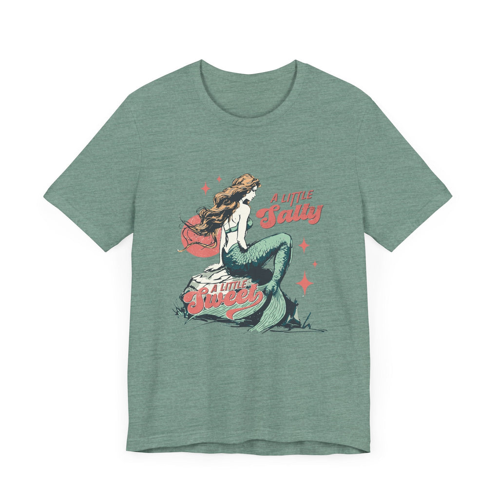 Mermaid TShirt, Summer Vibes Mermaid Shirt, Beach Sea Life by PopCultureByDesign36