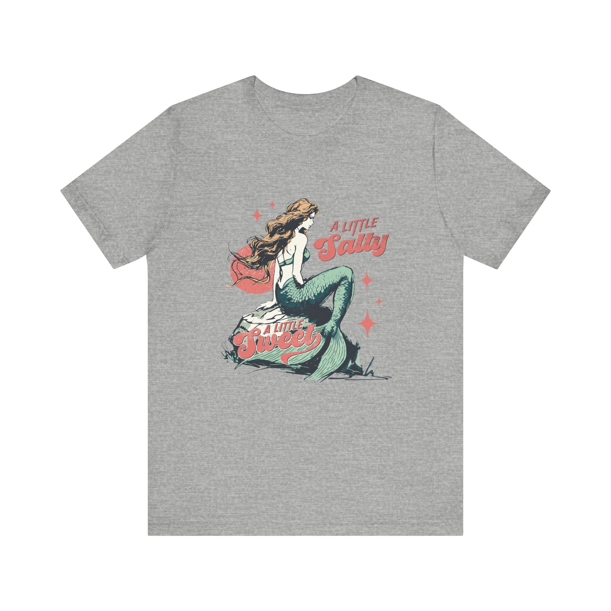 Mermaid TShirt, Summer Vibes Mermaid Shirt, Beach Sea Life by PopCultureByDesign36