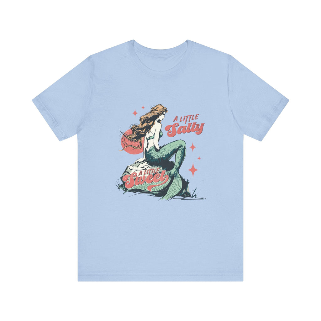 Mermaid TShirt, Summer Vibes Mermaid Shirt, Beach Sea Life by PopCultureByDesign36