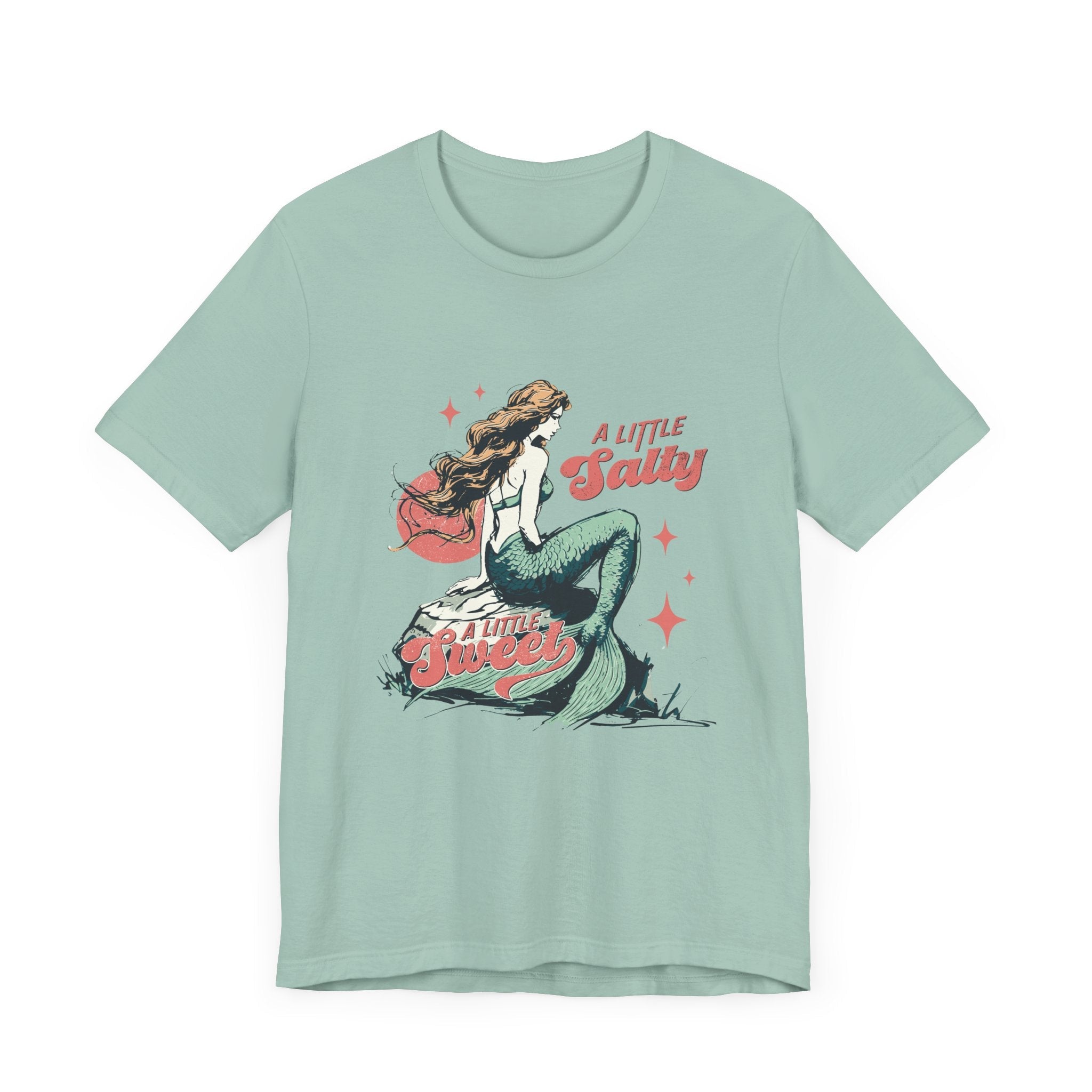 Mermaid TShirt, Summer Vibes Mermaid Shirt, Beach Sea Life by PopCultureByDesign36