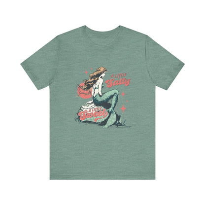 Mermaid TShirt, Summer Vibes Mermaid Shirt, Beach Sea Life - Popbydesign