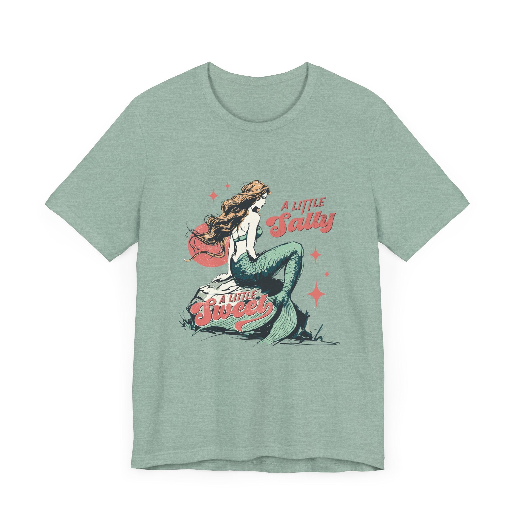 Mermaid TShirt, Summer Vibes Mermaid Shirt, Beach Sea Life by PopCultureByDesign36