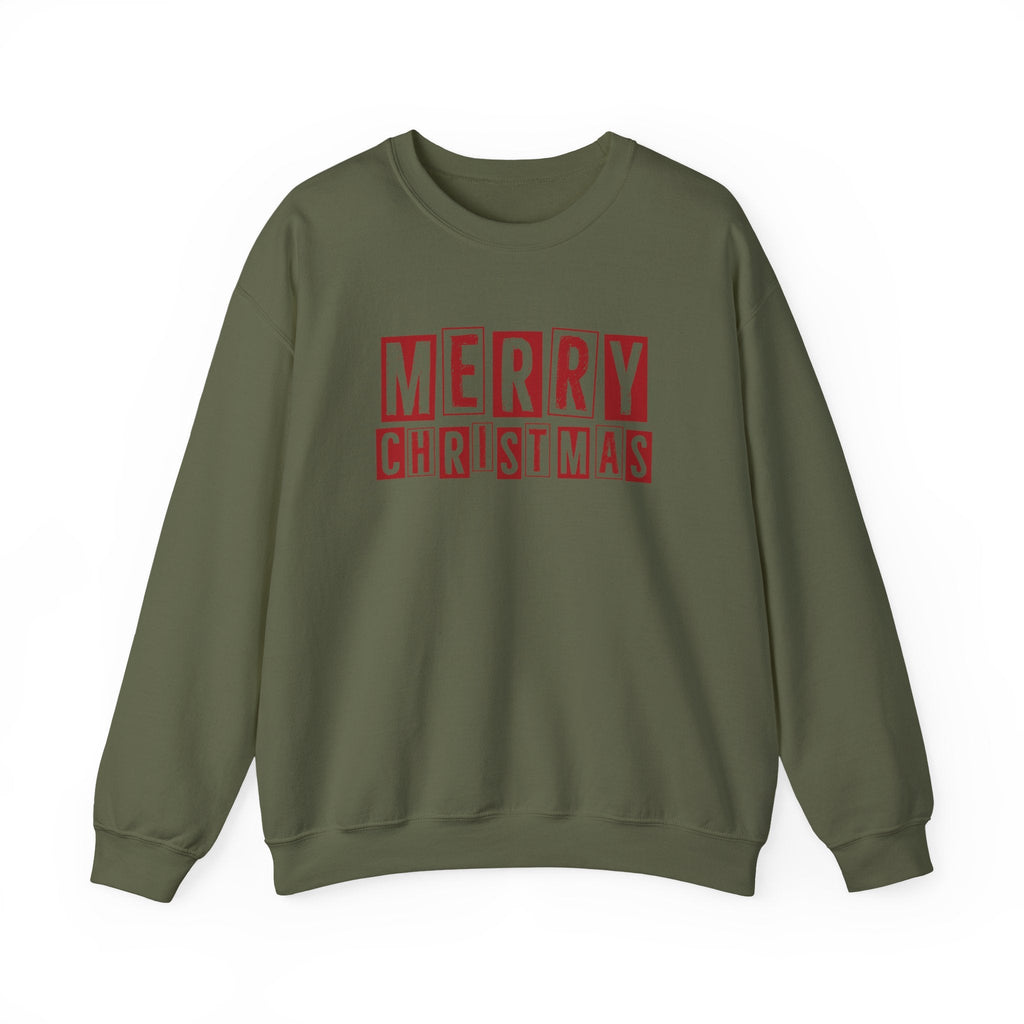 Merry Christmas Sweatshirt, Christmas Season Sweatshirt by PopCultureByDesign36