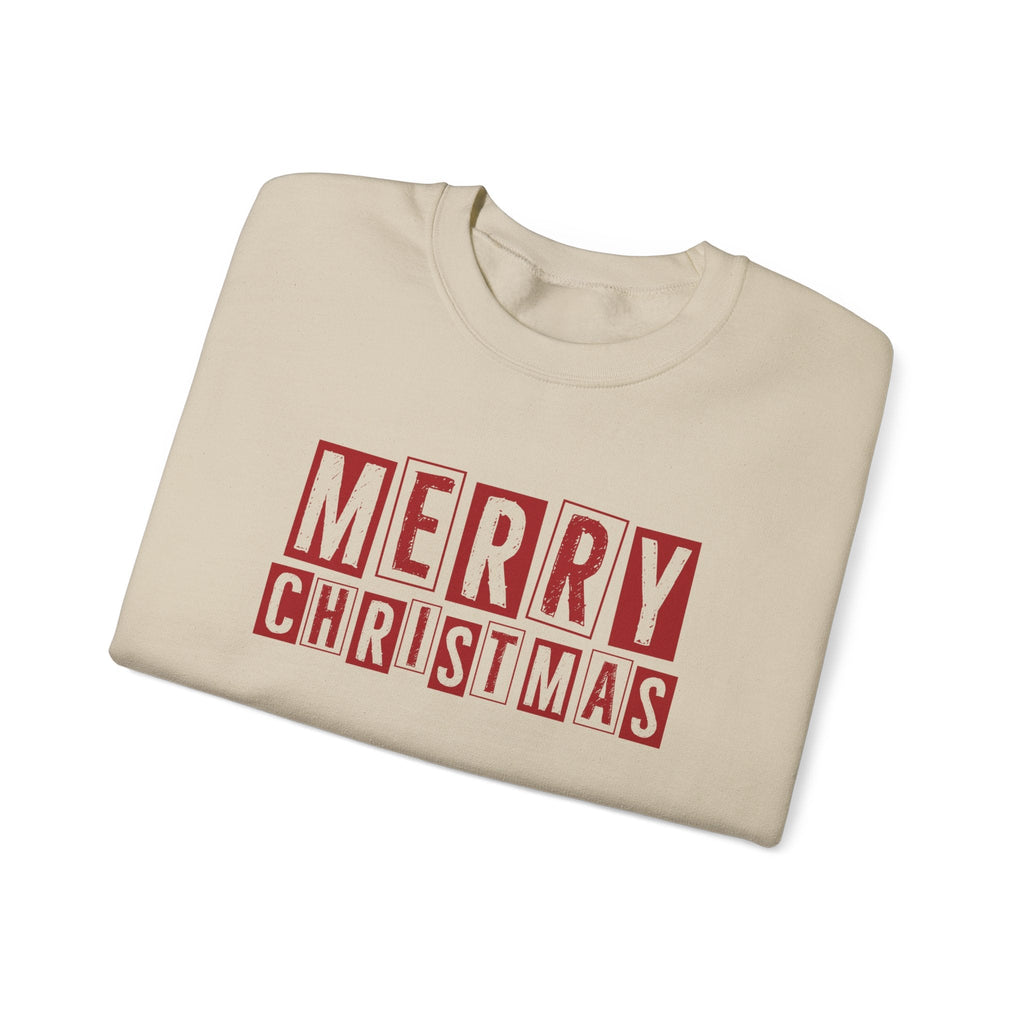 Merry Christmas Sweatshirt, Christmas Season Sweatshirt by PopCultureByDesign36