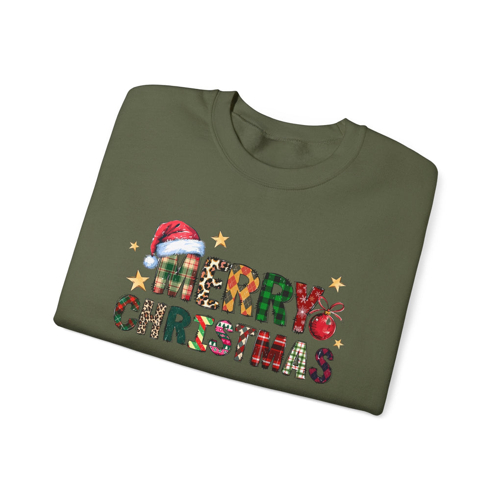 Merry Christmas Sweatshirt, Christmas Tis The Season Sweatshirt by PopCultureByDesign36
