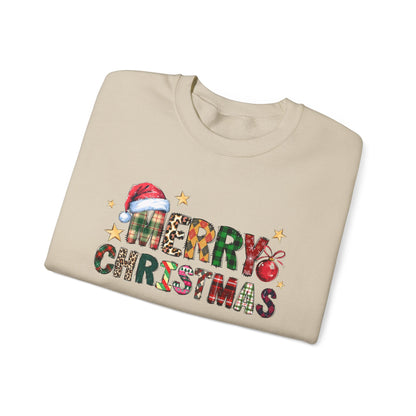 Merry Christmas Sweatshirt, Christmas Tis The Season Sweatshirt - Popbydesign