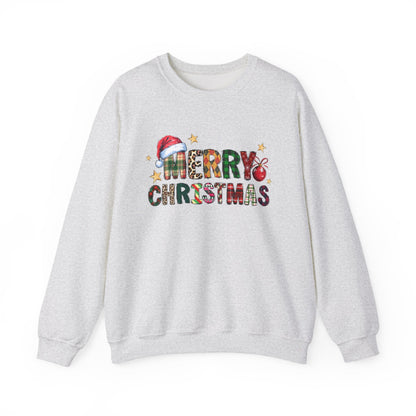 Merry Christmas Sweatshirt, Christmas Tis The Season Sweatshirt - Popbydesign