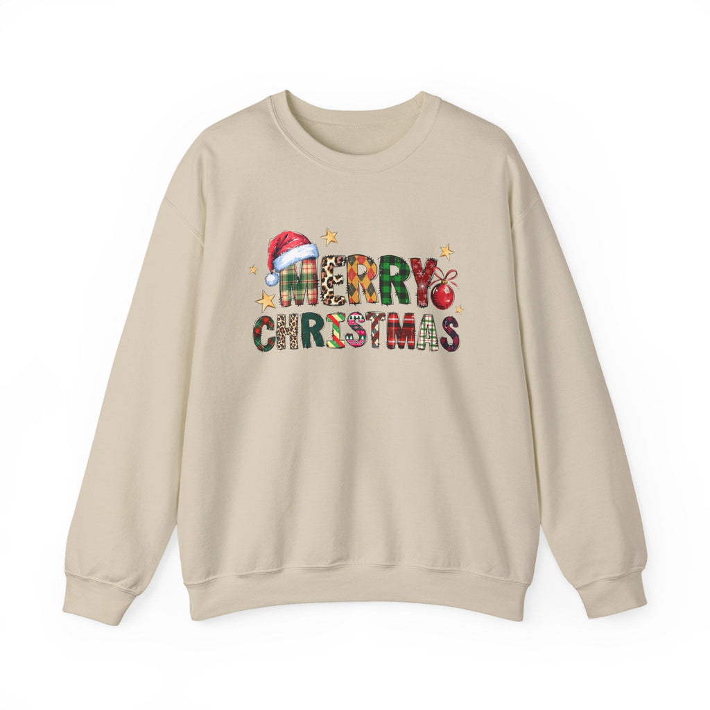 Merry Christmas Sweatshirt, Christmas Tis The Season Sweatshirt by PopCultureByDesign36