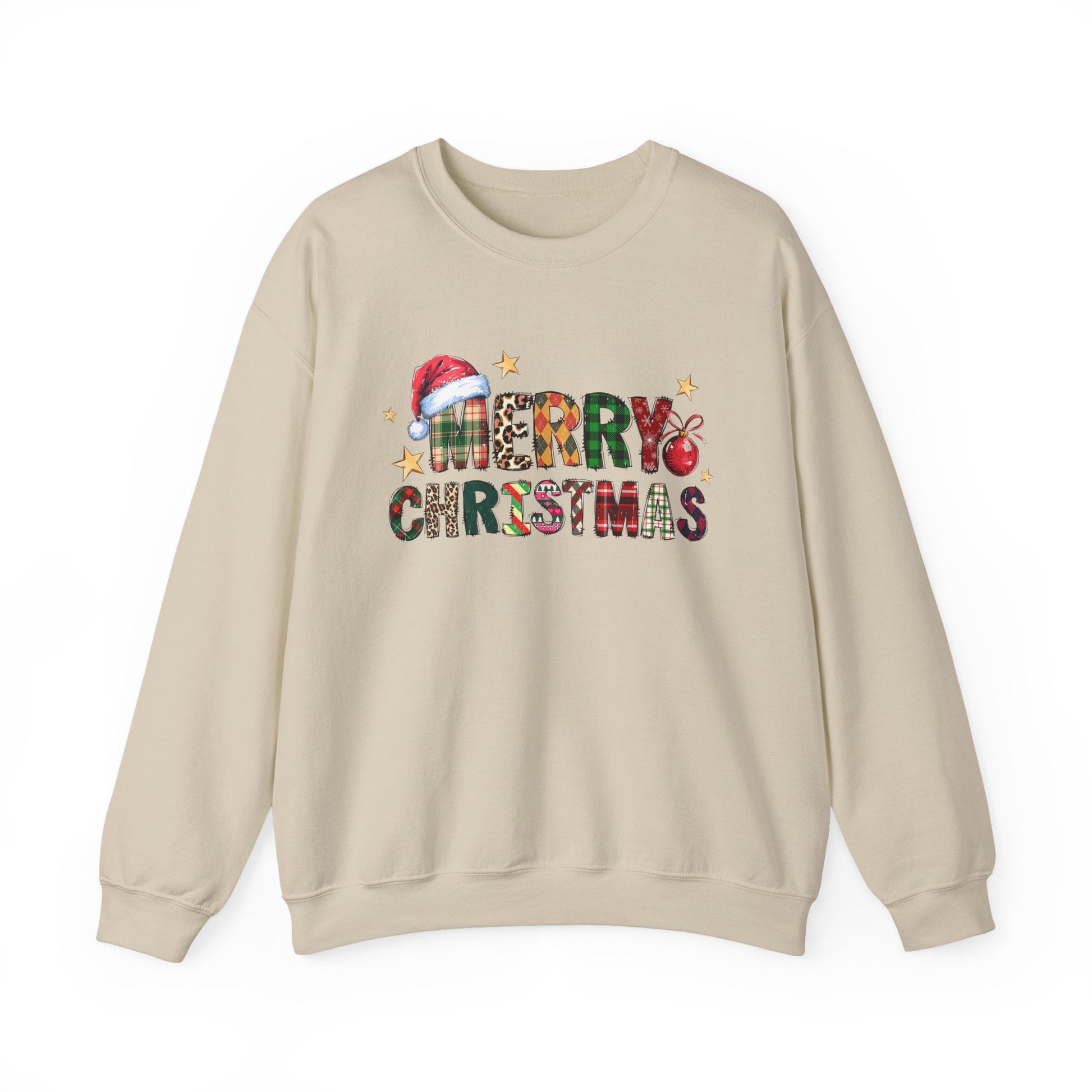 Merry Christmas Sweatshirt, Christmas Tis The Season Sweatshirt - Popbydesign