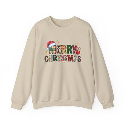 Merry Christmas Sweatshirt, Christmas Tis The Season Sweatshirt - Popbydesign
